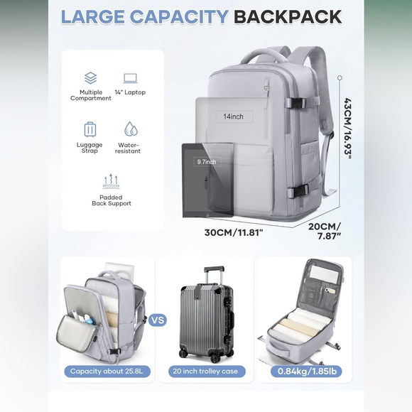 Travel Backpack - Picture 5 of 8